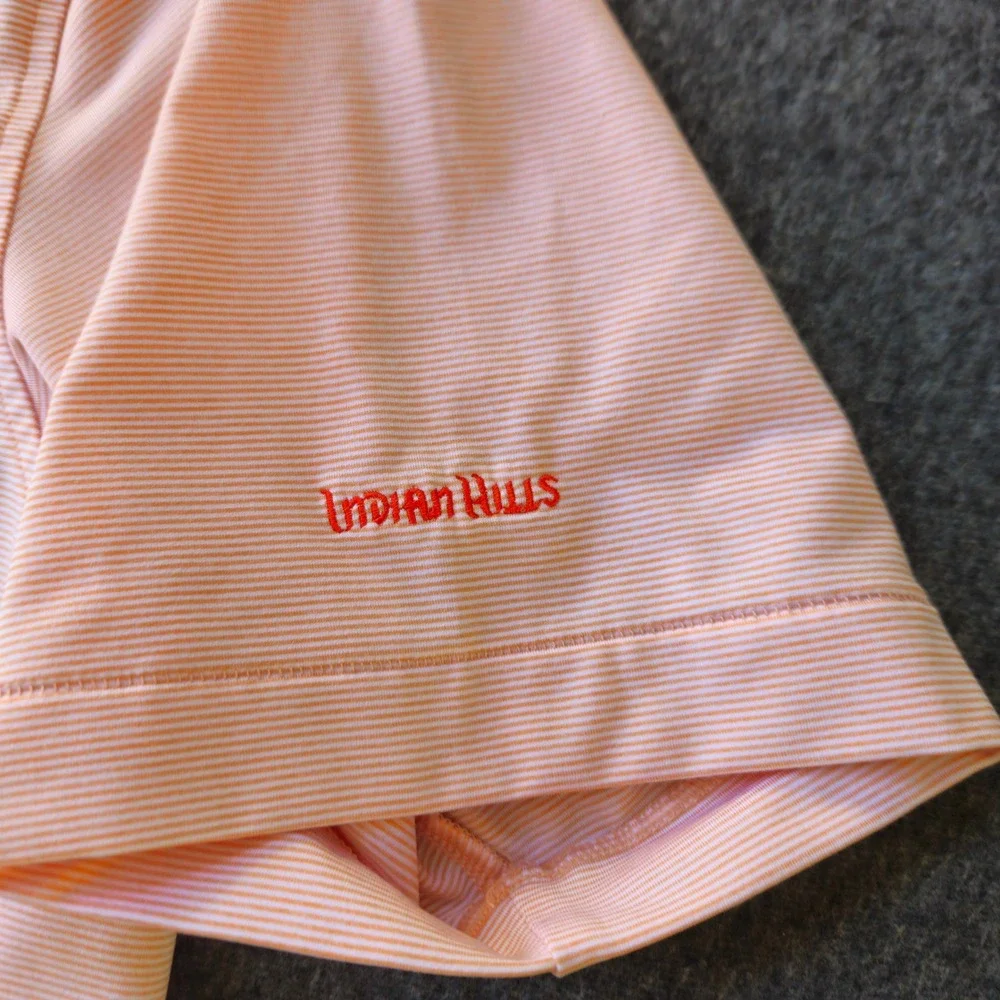 Peter Millar Summer Comfort Indian Wells Golf Club Polo Sz XL Preppy Activewear‎